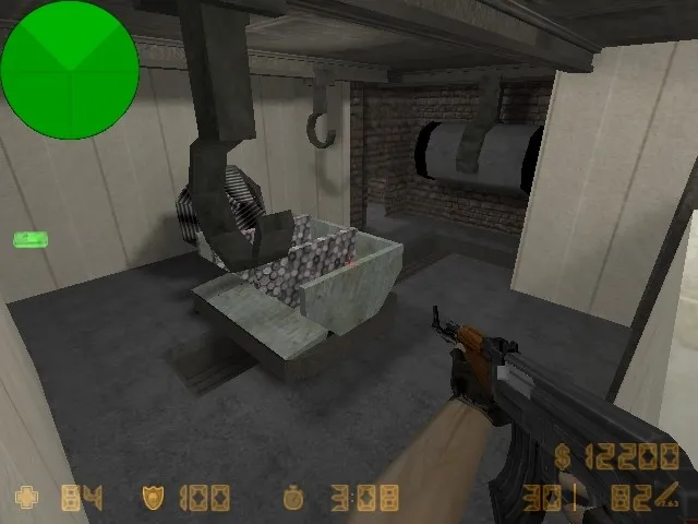 Скачать Карта de_teamwork для CS 1.6: Тактические возможности и оптимизация - Скриншот