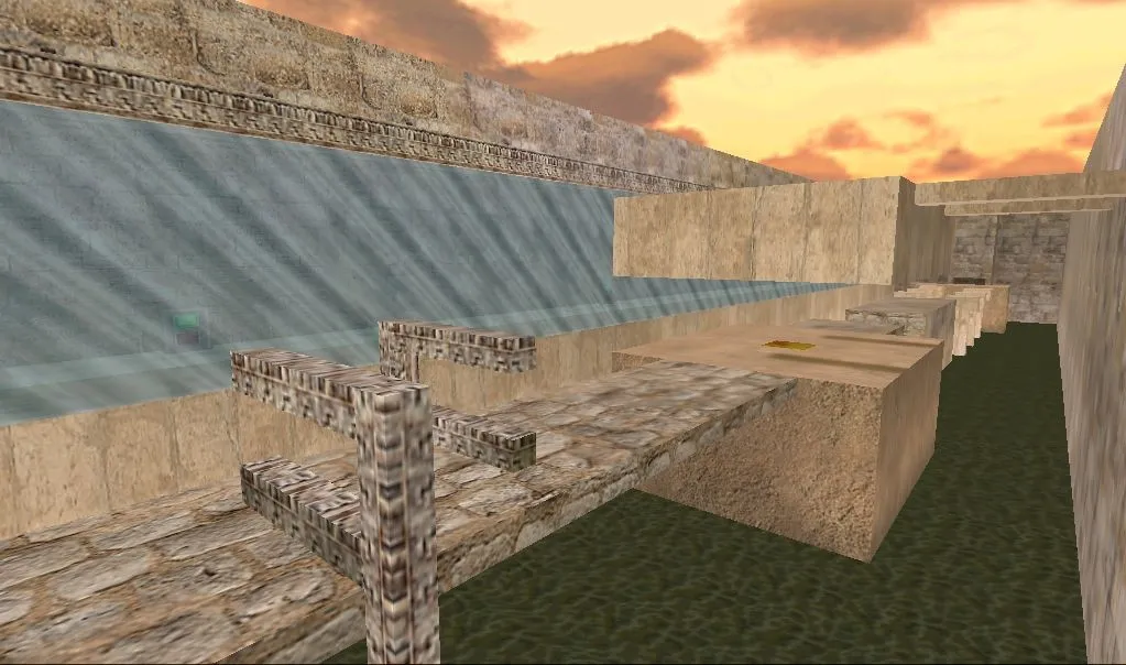 deathrun_golddust для CS 1.6: тактики, точки, нав для ботов и оптимизация карты — скриншот 9
