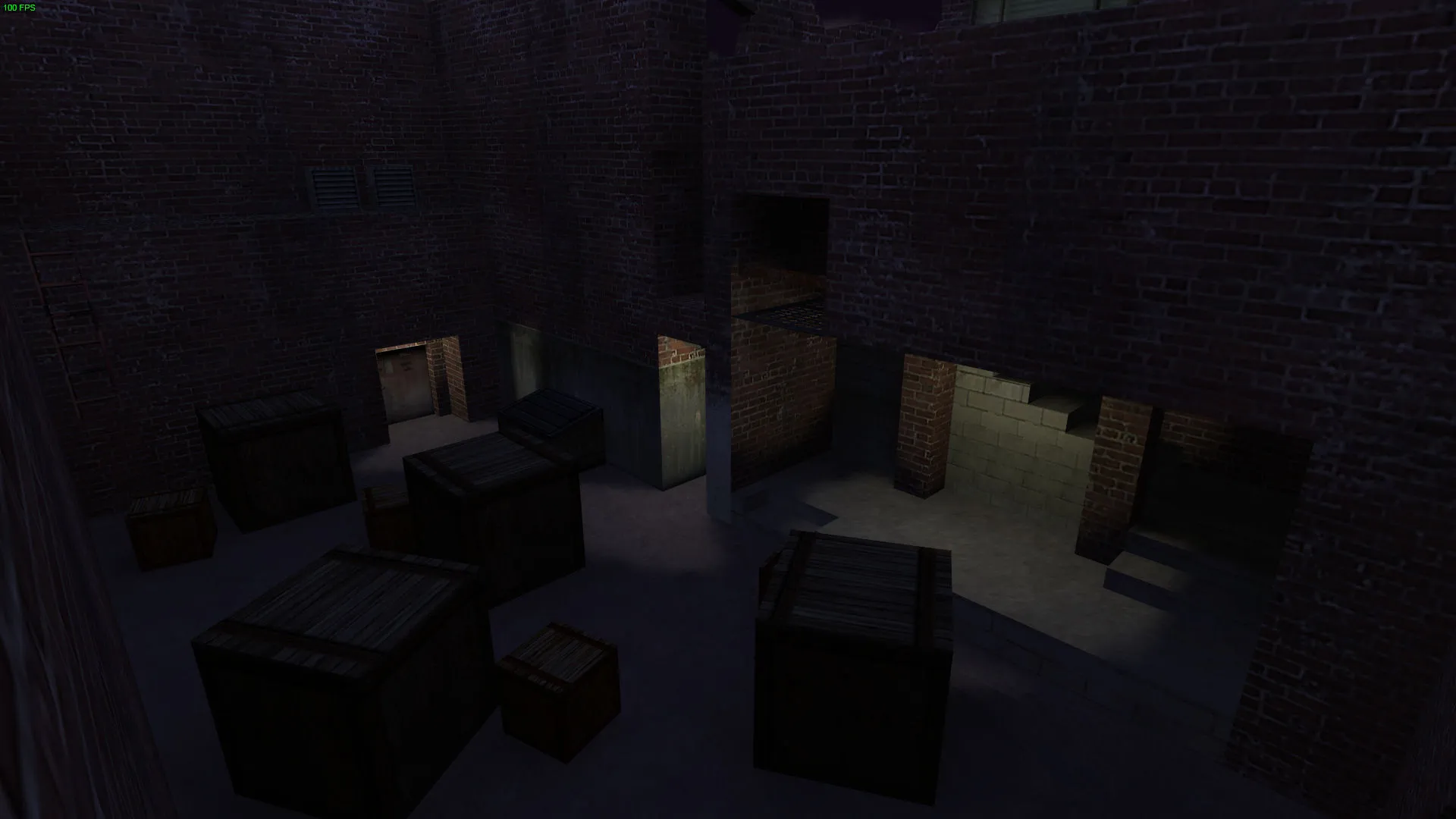 Скачать Карта de_alley23 для CS 1.6: баланс сторон, точки, .nav для ботов и оптимизация wpoly/epoly - Скриншот