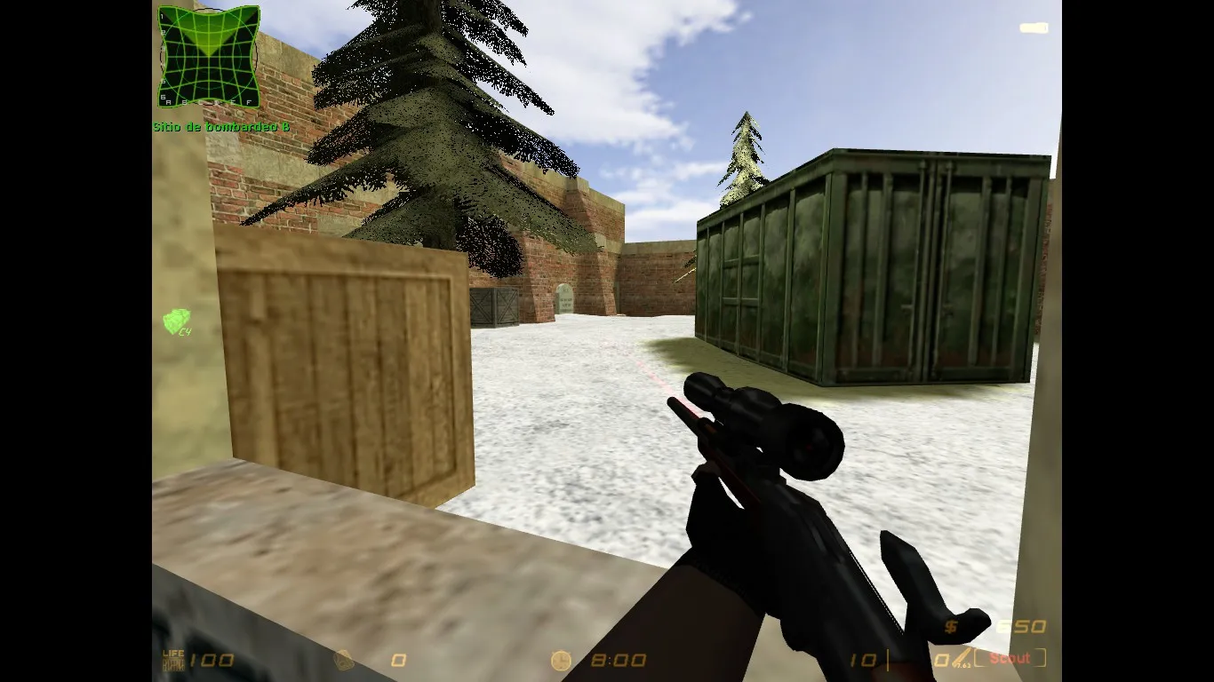 de_gamebanana карта для CS 1.6: баланс сторон, точки, .nav и оптимизация wpoly/epoly — скриншот 19