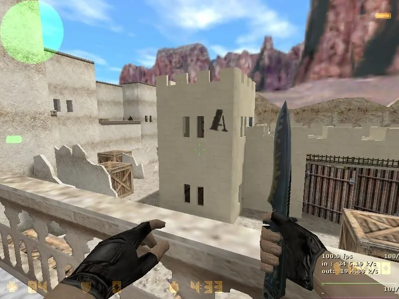 Карта de_sand_fortress для CS 1.6 — подробный обзор — скриншот 6