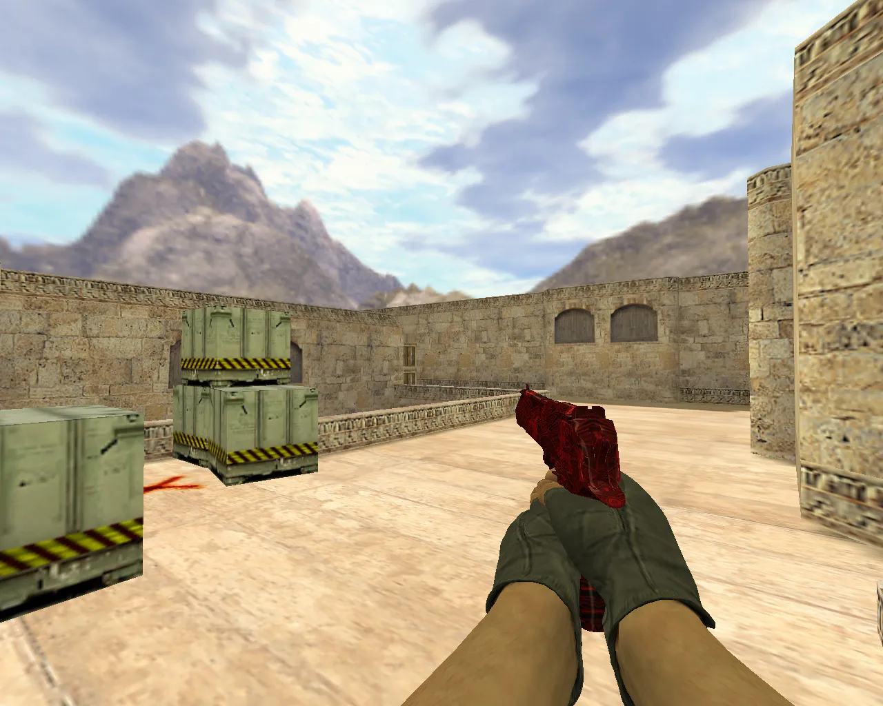 Скачать Модель «Deagle Буря в закате» для CS 1.6 - Скачай сейчас! - Скриншот