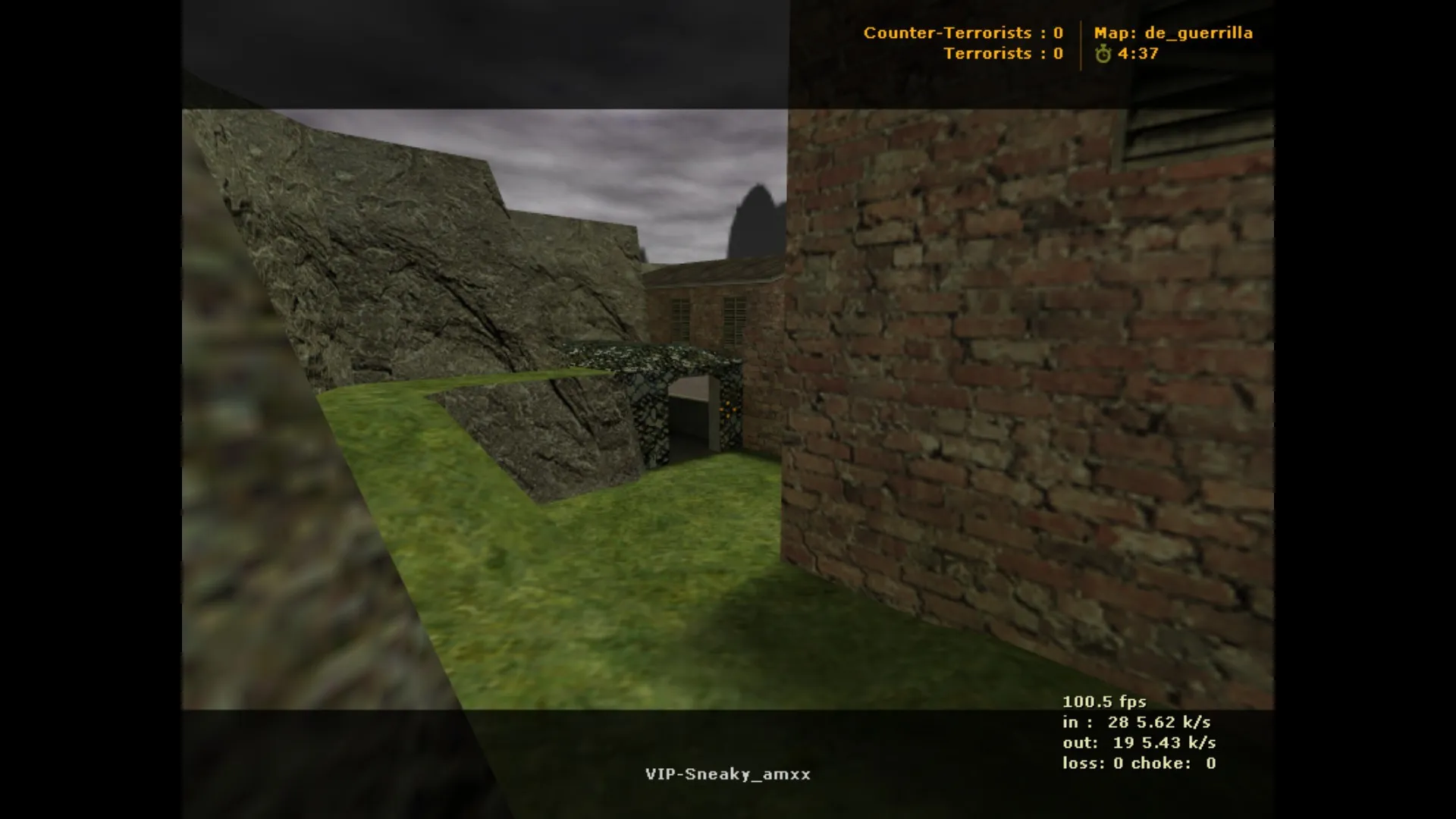 Карта de_guerrilla для CS 1.6: баланс сторон, точки, .nav для ботов, оптимизация wpoly/epoly — скриншот 8