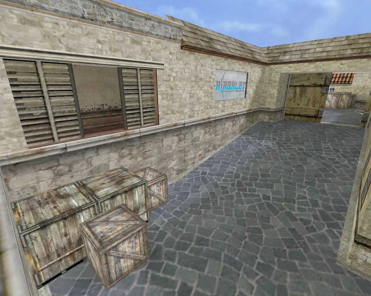 Карта de_noon для CS 1.6 - Тактические особенности и оптимизация — скриншот 8