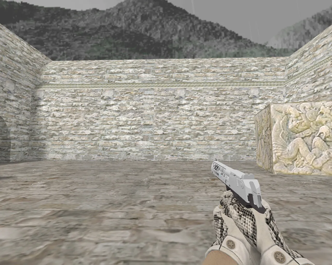 Скачать Deagle «Поток информации» для CS 1.6 - Уникальный скин - Скриншот