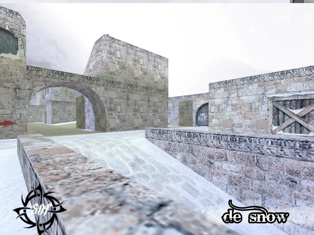 Скачать Карта de_snow_b2 для CS 1.6 - Скачать и Играть - Скриншот