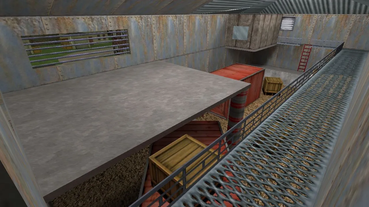 Скачать de_dirt карта для CS 1.6: баланс сторон, точки, .nav для ботов и оптимизация wpoly/epoly - Скриншот