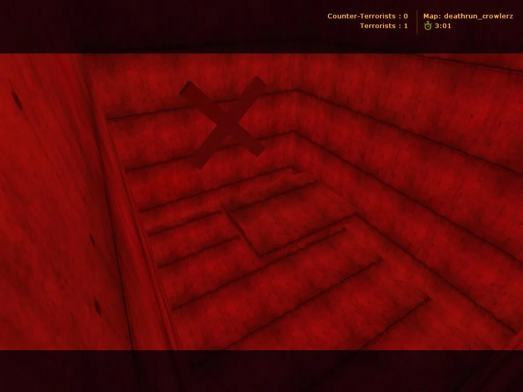 deathrun_crowlerz для CS 1.6: карты deathrun, точки, тропа ловушек и правила без лагов — скриншот 5