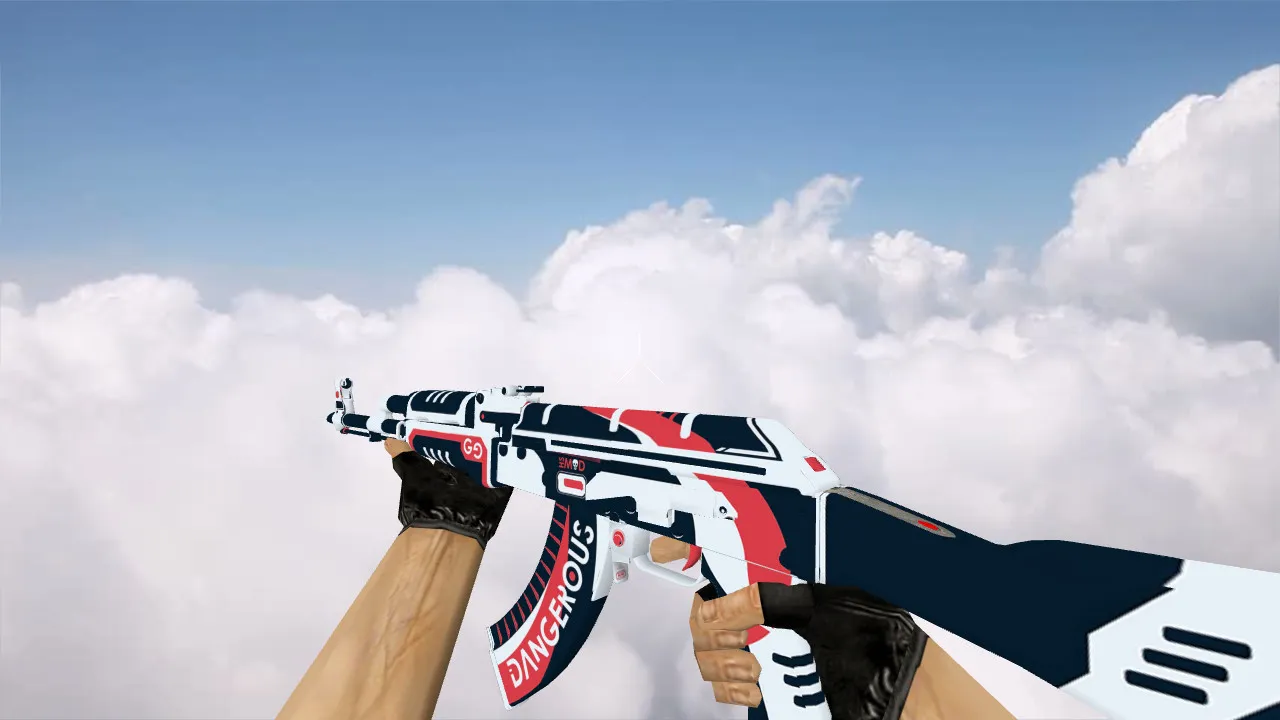 Скачать Модель «AK-47 Dangerous» для CS 1.6 - Высокое качество и детализация - Скриншот