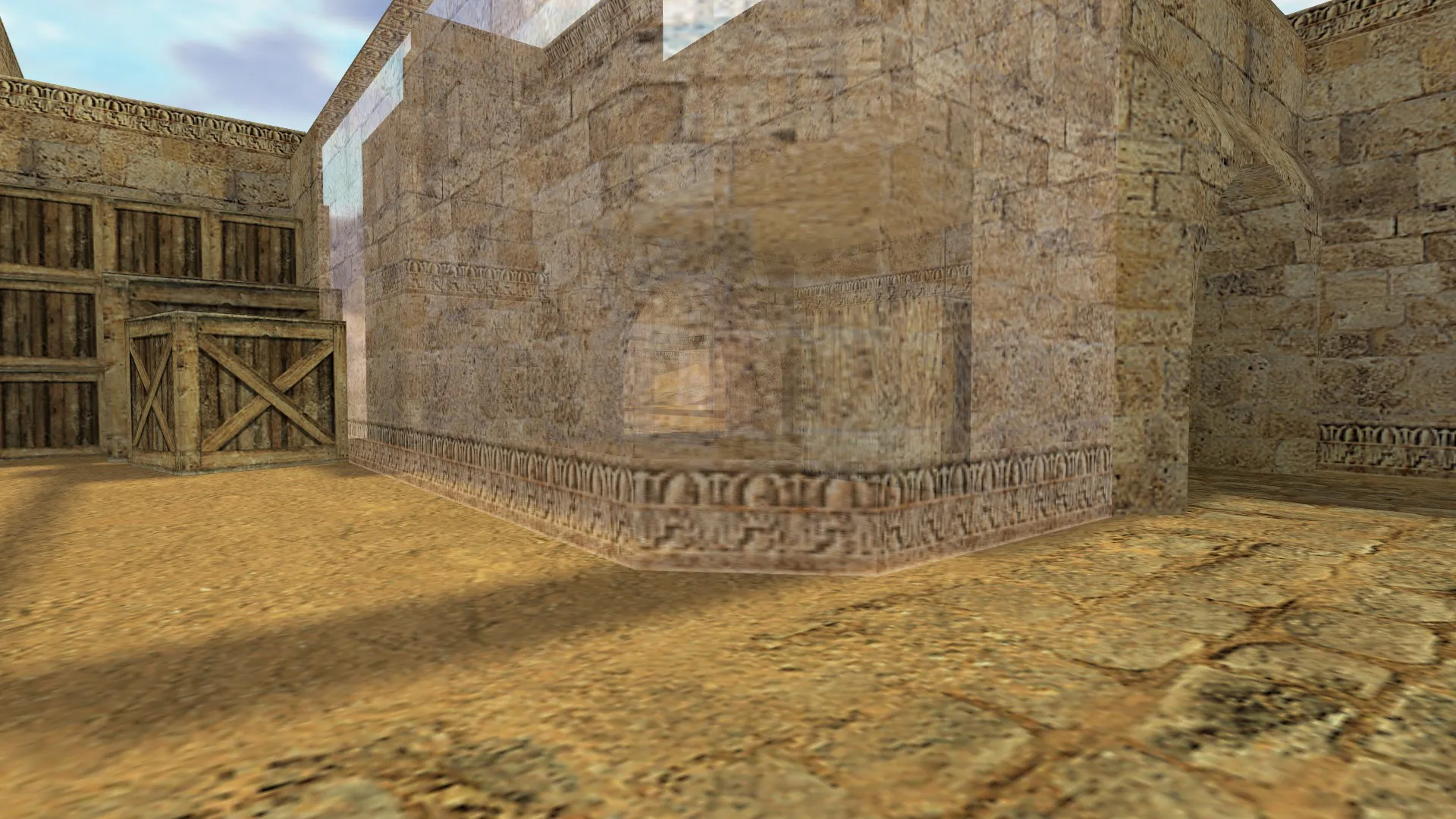 Карта de_dust2_wh для CS 1.6: баланс сторон, точки под контртерр и тактика для T, .nav и оптимизация — скриншот 6