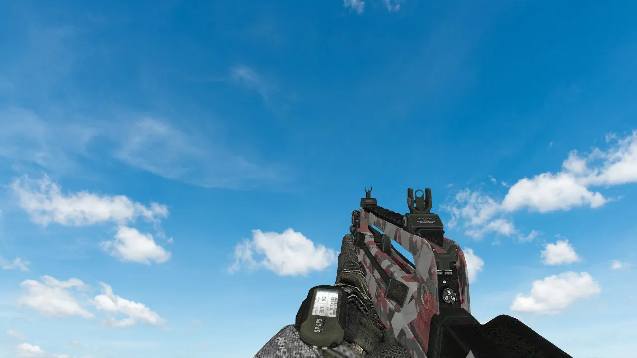 Пак моделей оружия «CoD MW3 Pack» для CS 1.6: v_, p_, w_ модели, звуки, анимация осмотра и текстуры — скриншот 7
