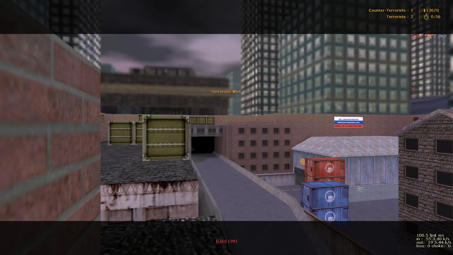 Скачать Карта cs_assault2022 для CS 1.6: баланс КТ/ТТ, точки, крышки и нычки, .nav для ботов, оптимизация wpoly/epoly - Скриншот