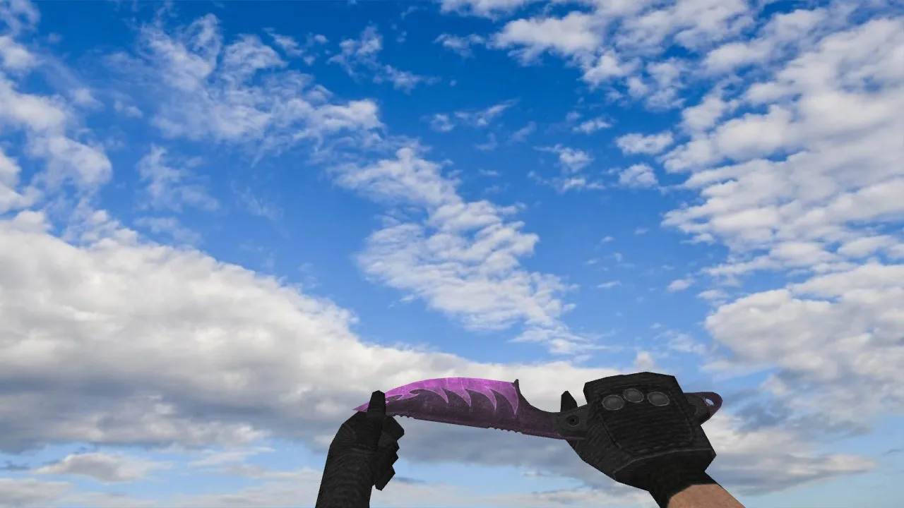 Скачать Модель «Lionness Knife» v_ и p_ для CS 1.6: звуки, анимация осмотра, текстуры и качество модели ножа - Скриншот