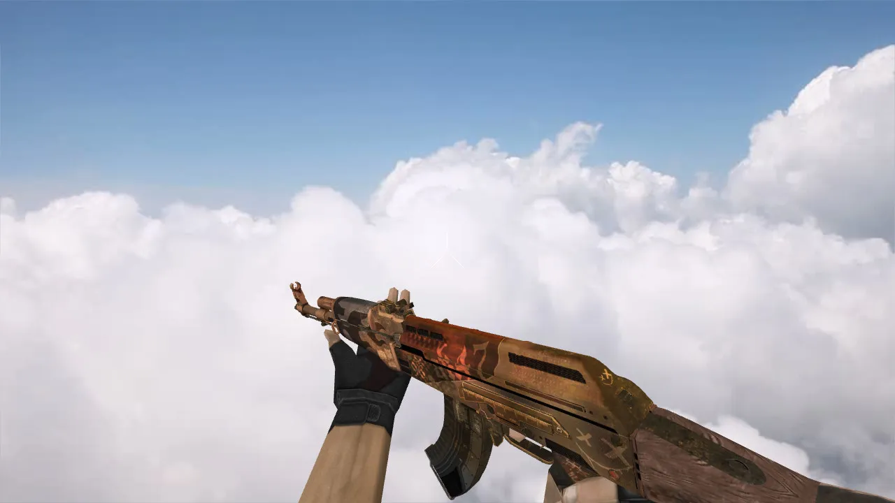 Скачать Модель «AK-47 Biker» для CS 1.6 - Качество и Уникальность - Скриншот