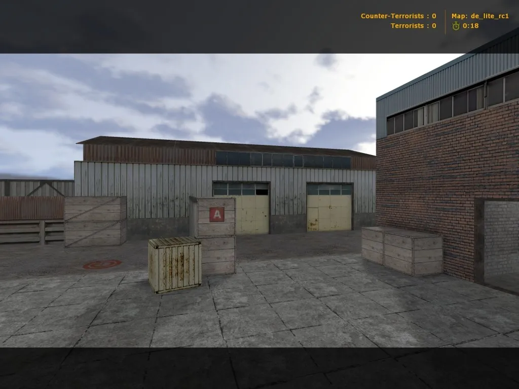 Скачать Карта de_lite_rc1 для CS 1.6 - Тактическое преимущество на картах DE - Скриншот