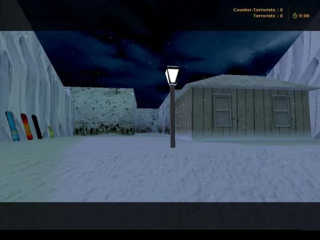 Скачать Карта de_xmasvillage_b1 для CS 1.6 - Зимняя Тактика и Стратегия - Скриншот