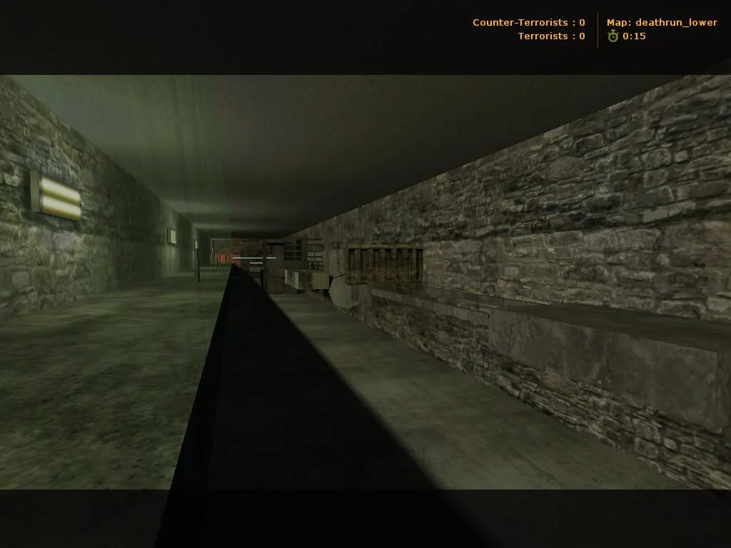Скачать deathrun_lower для CS 1.6: тактика, точки, оптимизация и запуск карты без проблем - Скриншот