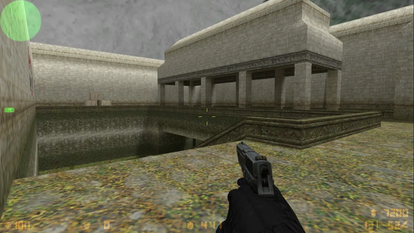 Скачать de_furien_valley для CS 1.6: тактики за CT/T, точки, .nav, оптимизация и настройка карты - Скриншот