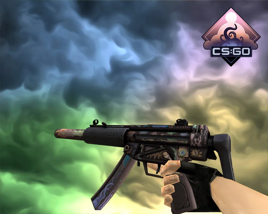 Скачать MP5-SD | Юный некромант (Necro Jr.) для CS 1.6 - Модели оружия - Скриншот