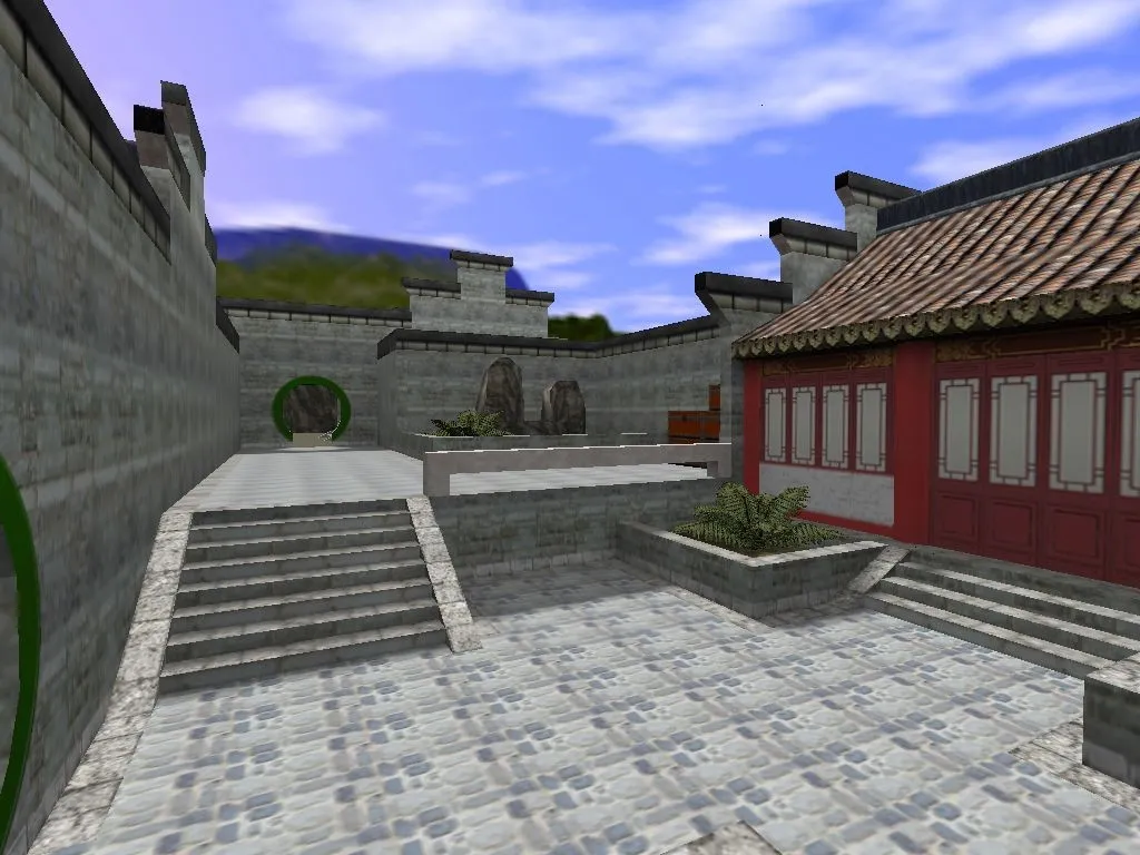 de_bamboo для CS 1.6: детали карты, точки для Terror/CT, боты .nav и оптимизация wpoly/epoly — скриншот 9