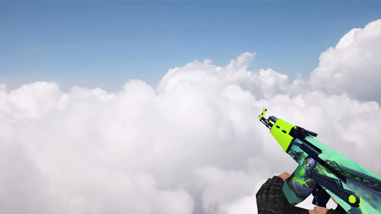 Скачать Модель AK-47 Shadow Charge v_ для CS 1.6: p_ w_ модели, звуки, анимация осмотра, текстуры и настройка - Скриншот