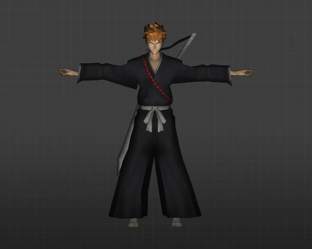 Скачать Модель Ичиго Куросаки для CS 1.6 - Аниме в игре - Скриншот