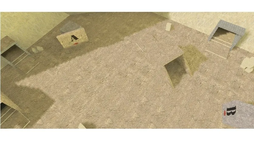 Скачать Карта de_pyramids_mrcx для CS 1.6 - Тактические особенности и обзор - Скриншот