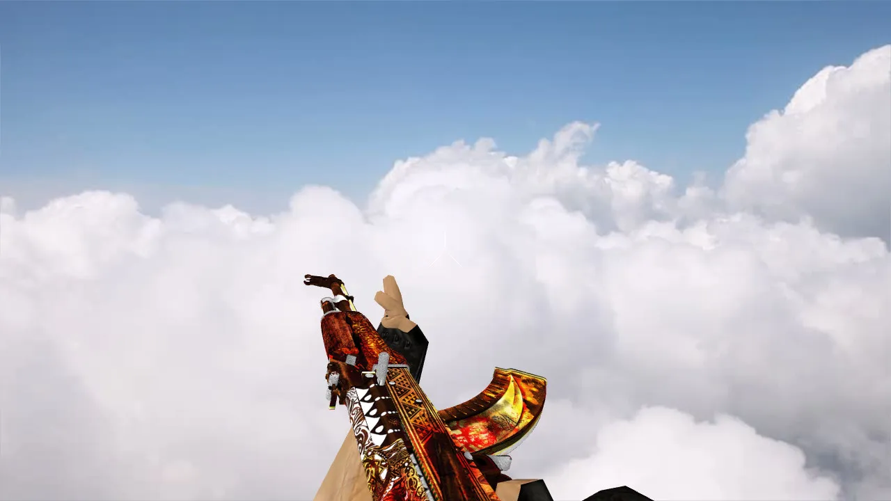 Скачать Модель «AK-47 Cannibal» для CS 1.6 - детальное описание - Скриншот