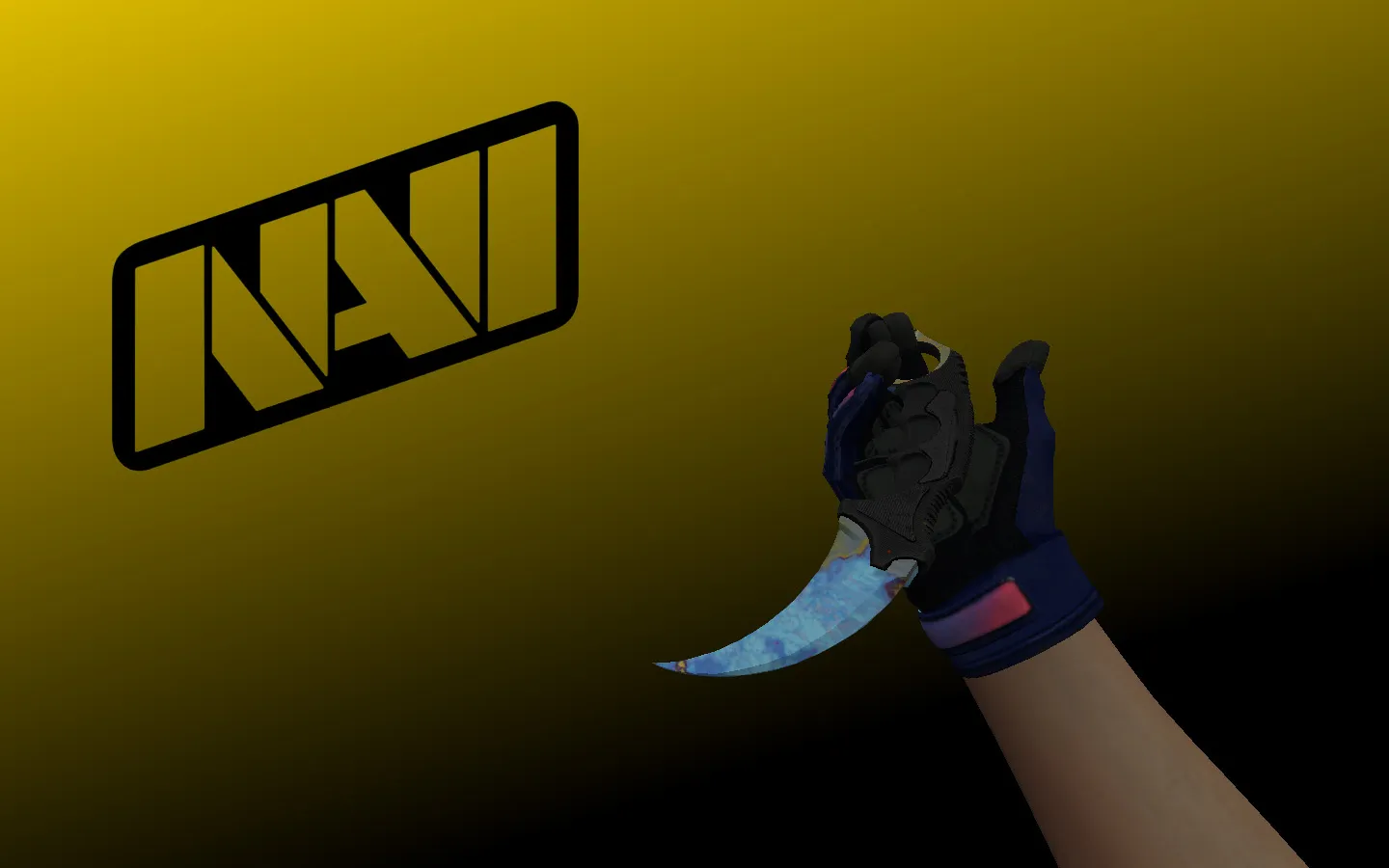 Инвентарь Navi Flamie для CS 1.6: паки оружия v_/p_/w_ модели, звуки, анимация осмотра, перчатки и нож — скриншот 9