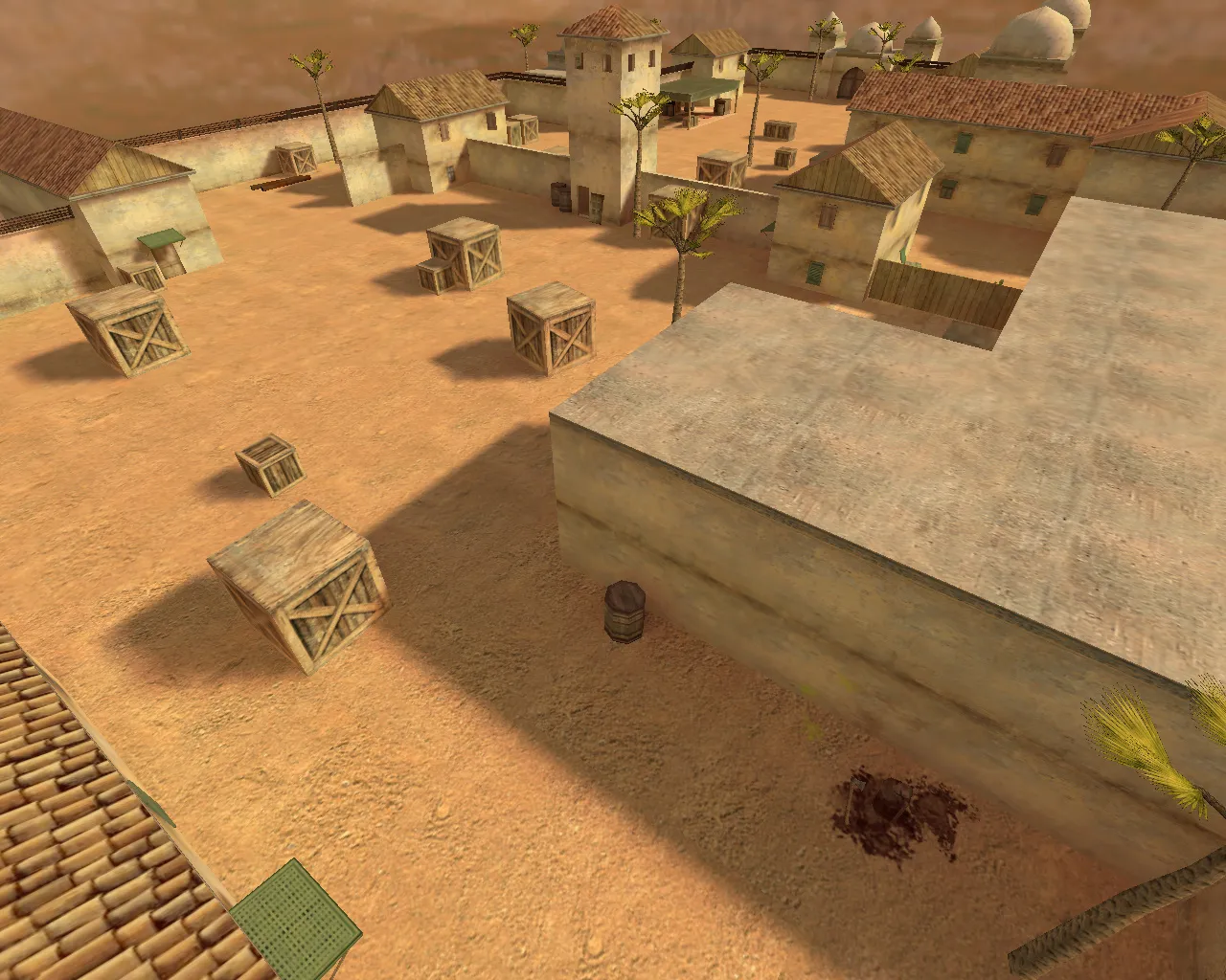 Скачать aim_arabia для CS 1.6: тренировка прицела, раунды на точность, точки для спрея и быстрых фрагов - Скриншот
