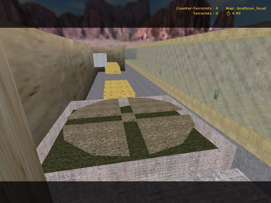 deathrun_head для CS 1.6: тактика, точки для CT/T, установка карты и настройка под ботов — скриншот 6