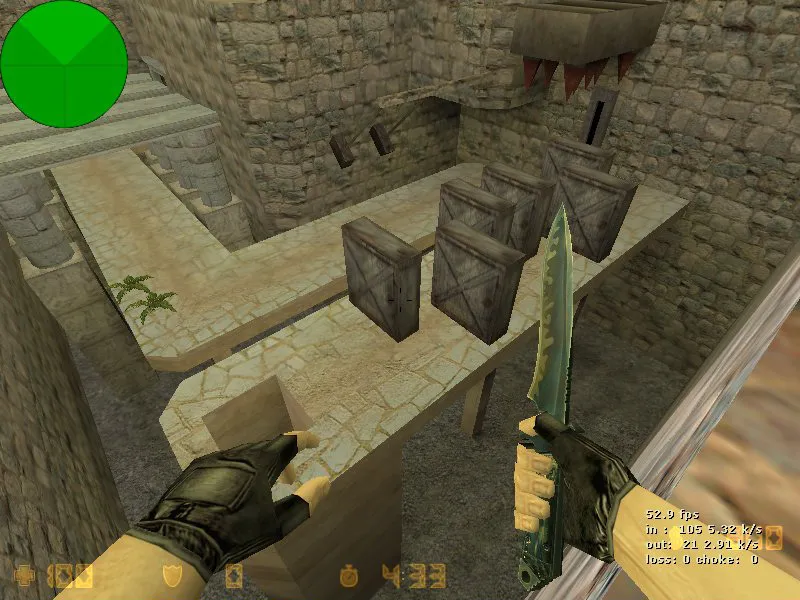 Скачать deathrun_taringacs_rockandrun для CS 1.6: карты deathrun, тактика за терр/контр, точки, боты, оптимизация - Скриншот
