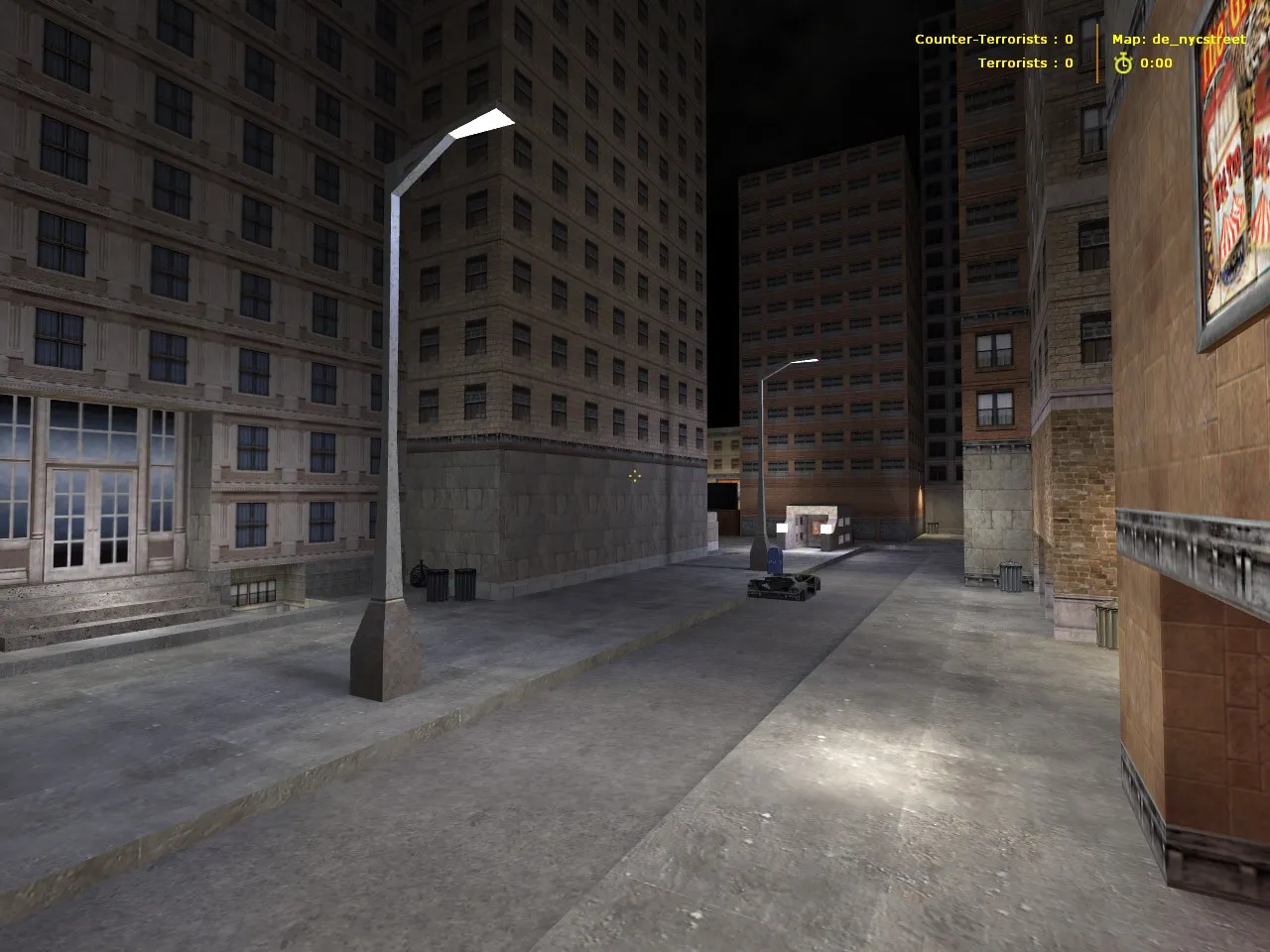 Скачать Карта de_nycstreet для CS 1.6 - Технические детали и тактики - Скриншот