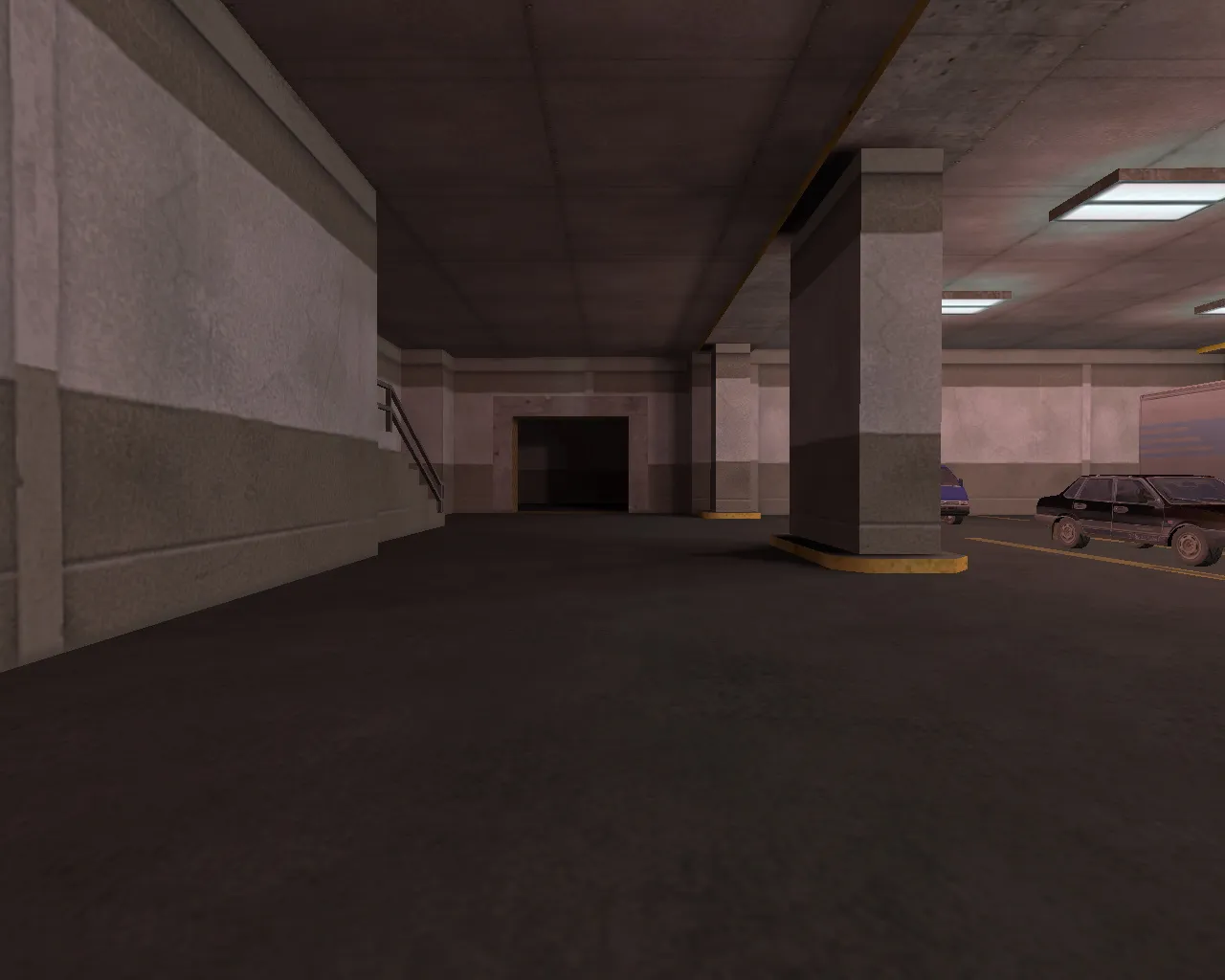 Скачать aim_cs_de_parking для CS 1.6: карта для разминки aim, точки, боты и оптимизация - Скриншот