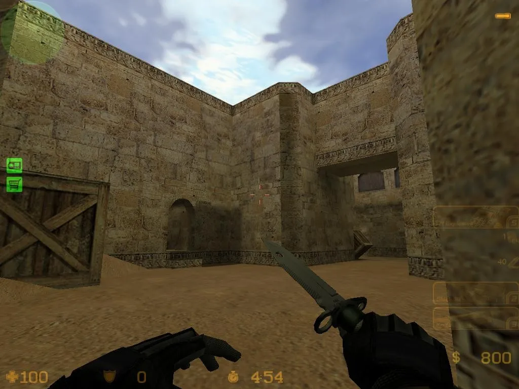 de_dust15 карта для CS 1.6: точки за Т и КТ, .nav для ботов, оптимизация wpoly/epoly — скриншот 7
