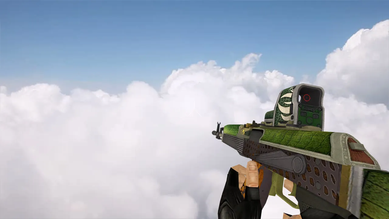 Скачать Модель «AK-103 Reptile» для CS 1.6 – Идеальный выбор для геймеров - Скриншот