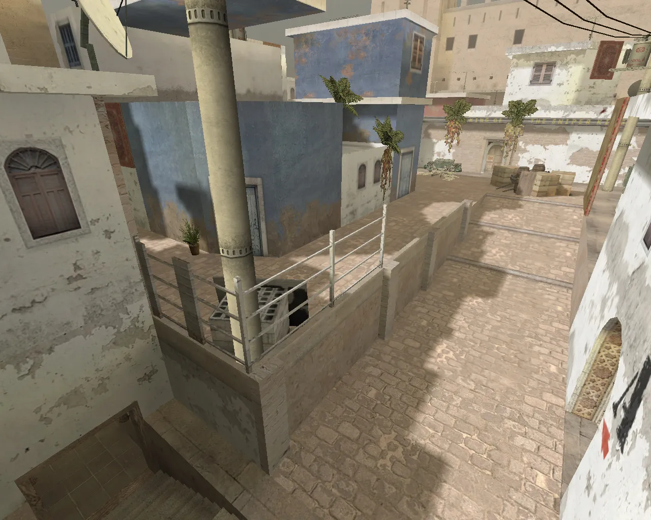 Скачать Карта csgo_mirage для CS 1.6: точки, спавн, .nav и оптимизация wpoly/epoly - Скриншот