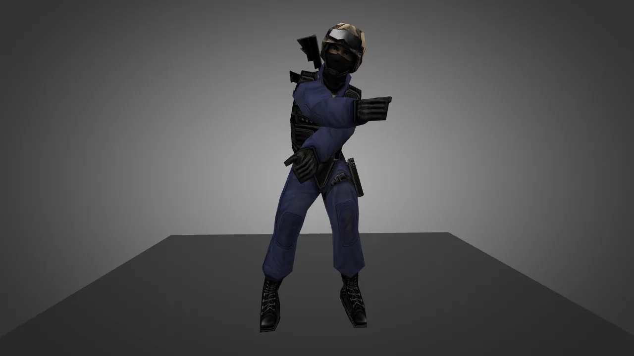 Скачать Модель «Gsg9 Gangnam style» для CS 1.6 - Уникальный скин для игроков - Скриншот
