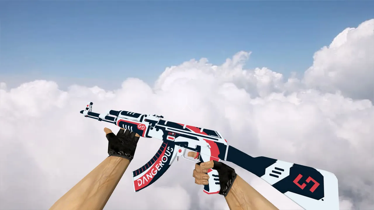 Скачать Модель «AK-47 Dangerous» для CS 1.6 - Высокое качество и детализация - Скриншот