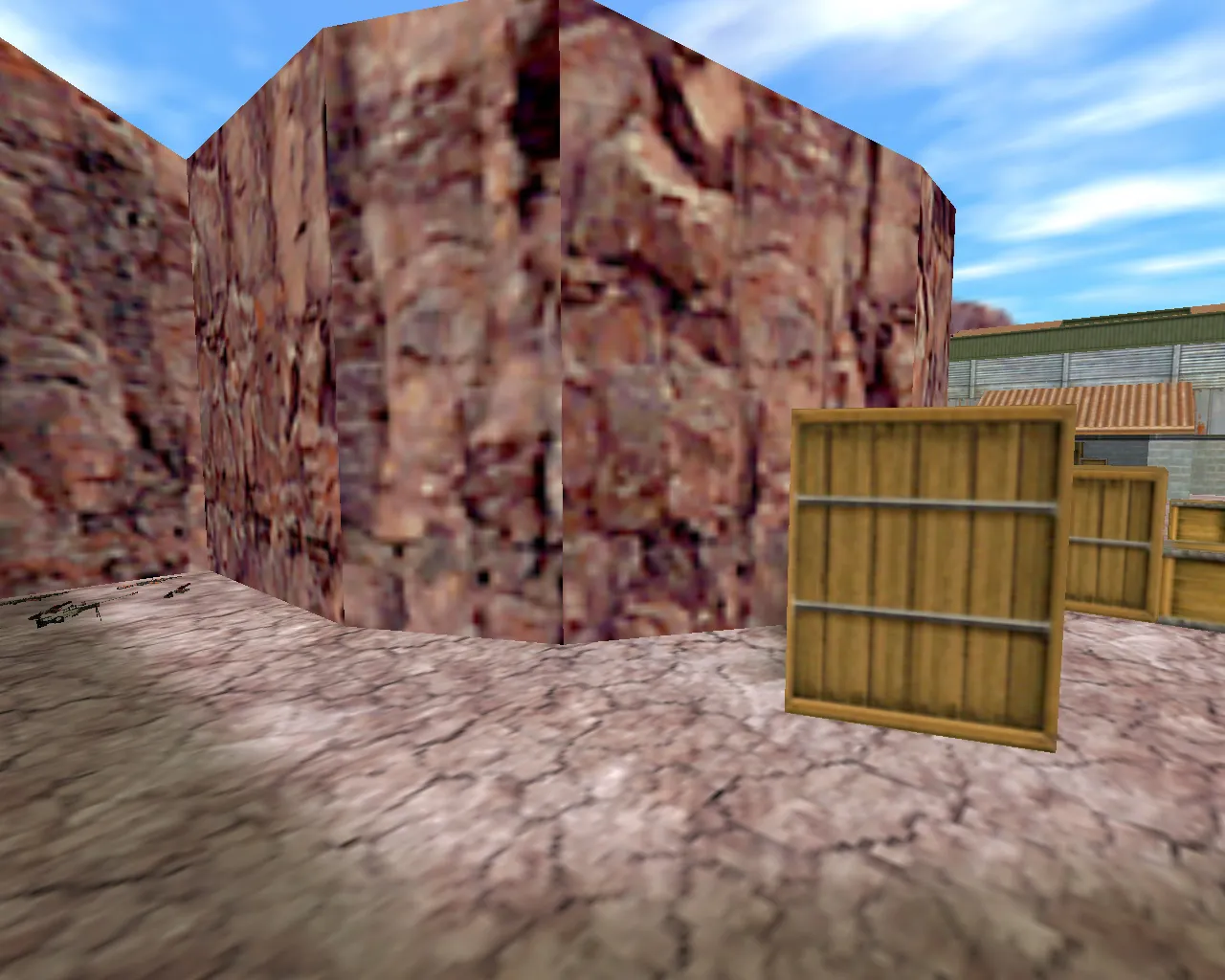 Скачать Карта 3d_aim_nuke для CS 1.6: тренировка прицела, точки спавна, навигация для ботов и оптимизация - Скриншот