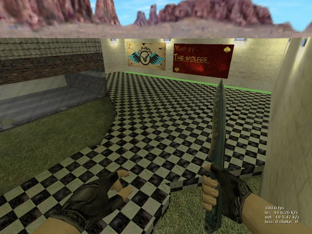 deathrun_newlife для CS 1.6: тактики, точки, .nav и оптимизация карты — скриншот 1