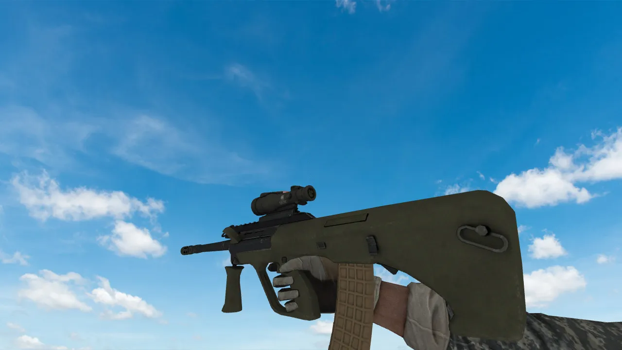 Скачать Пак моделей оружия «BasildoomHD» для CS 1.6: v_, p_, w_ модели, звуки, анимация осмотра и качество текстур - Скриншот