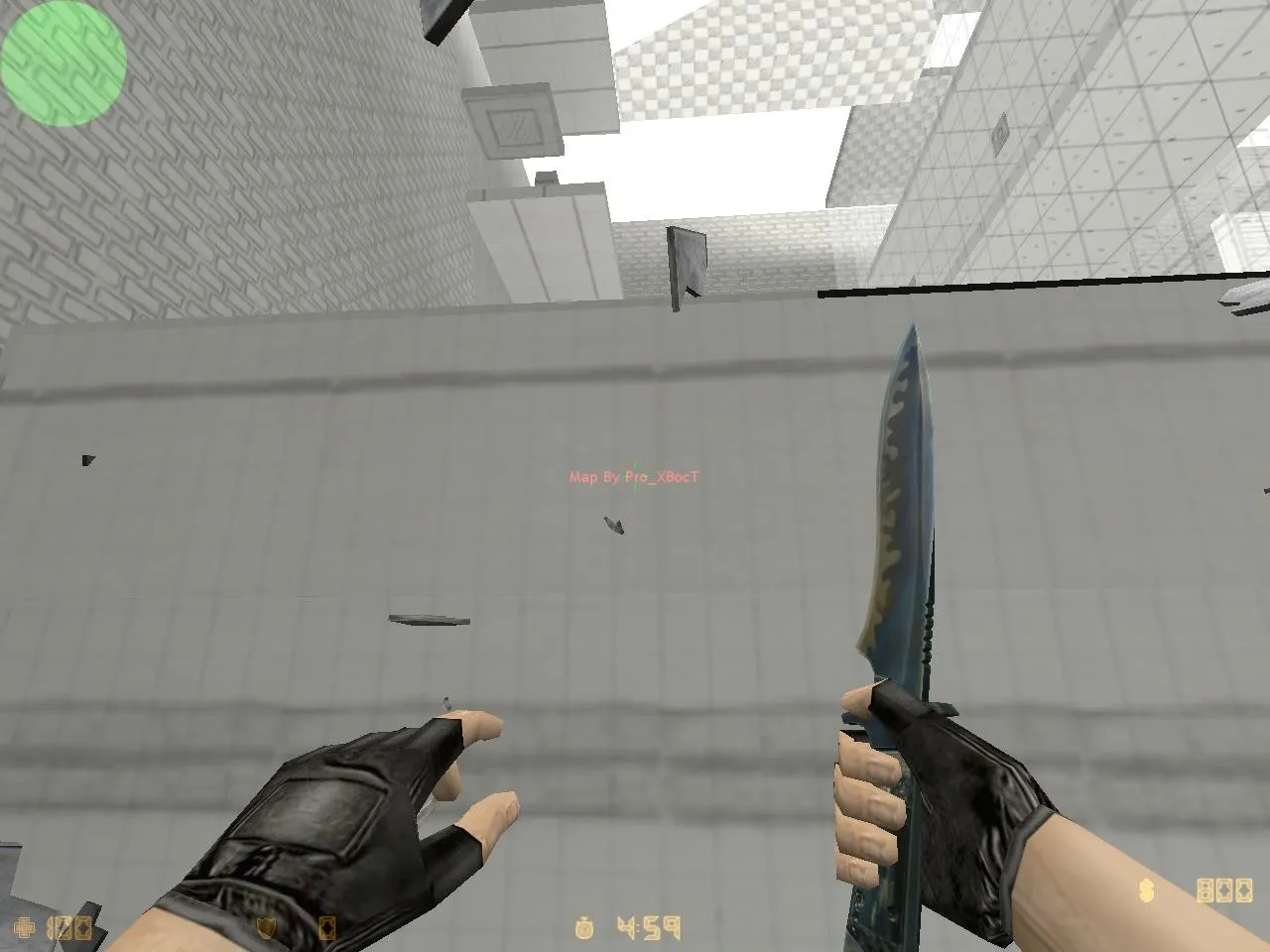 Скачать deathrun_paper_fix для CS 1.6 — карта deathrun, боты по .nav, баланс сторон, оптимизация wpoly/epoly - Скриншот