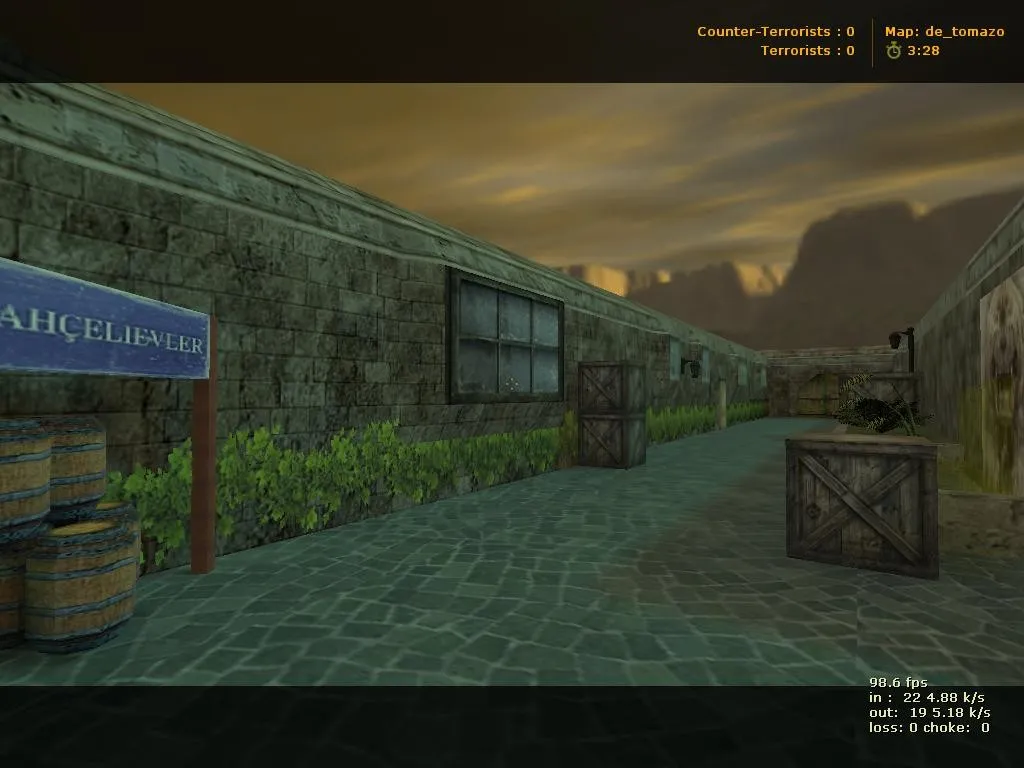Скачать Карта de_tomazo для CS 1.6: тактика и особенности - Скриншот