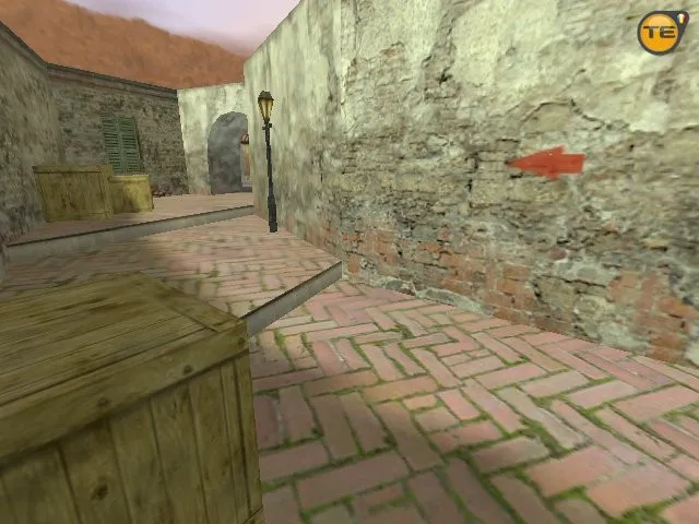 Скачать Карта de_csr_inferno для CS 1.6: тактика за Т и КТ, спавны, точки контроля, .nav и оптимизация - Скриншот
