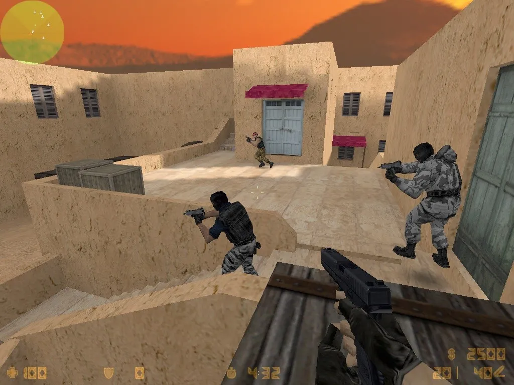 Скачать de_dustland — DE карта для CS 1.6: баланс сторон, точки под плент, .nav для ботов, оптимизация - Скриншот