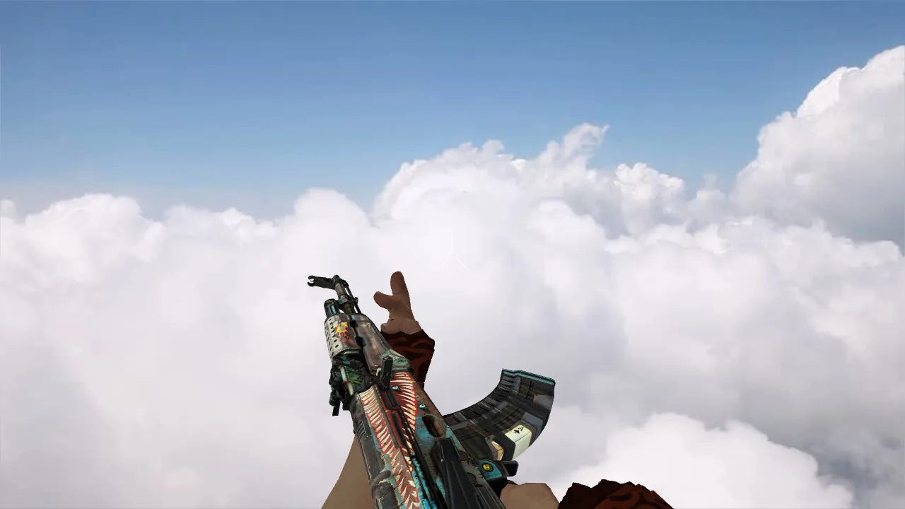 Скачать Модель «AK-47 Nibbler» для CS 1.6 - Уникальный Скин - Скриншот