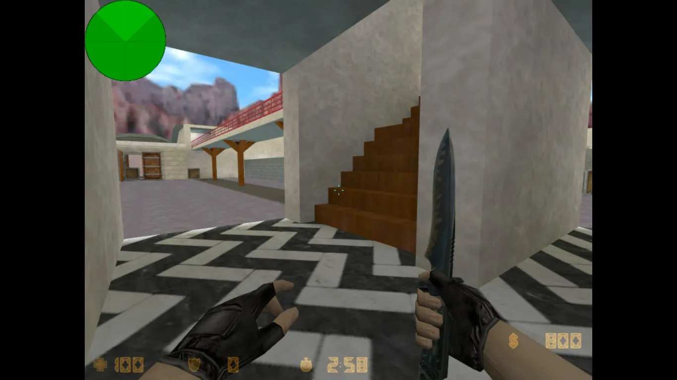 Карта de_melik для CS 1.6: Тактические возможности и баланс — скриншот 9
