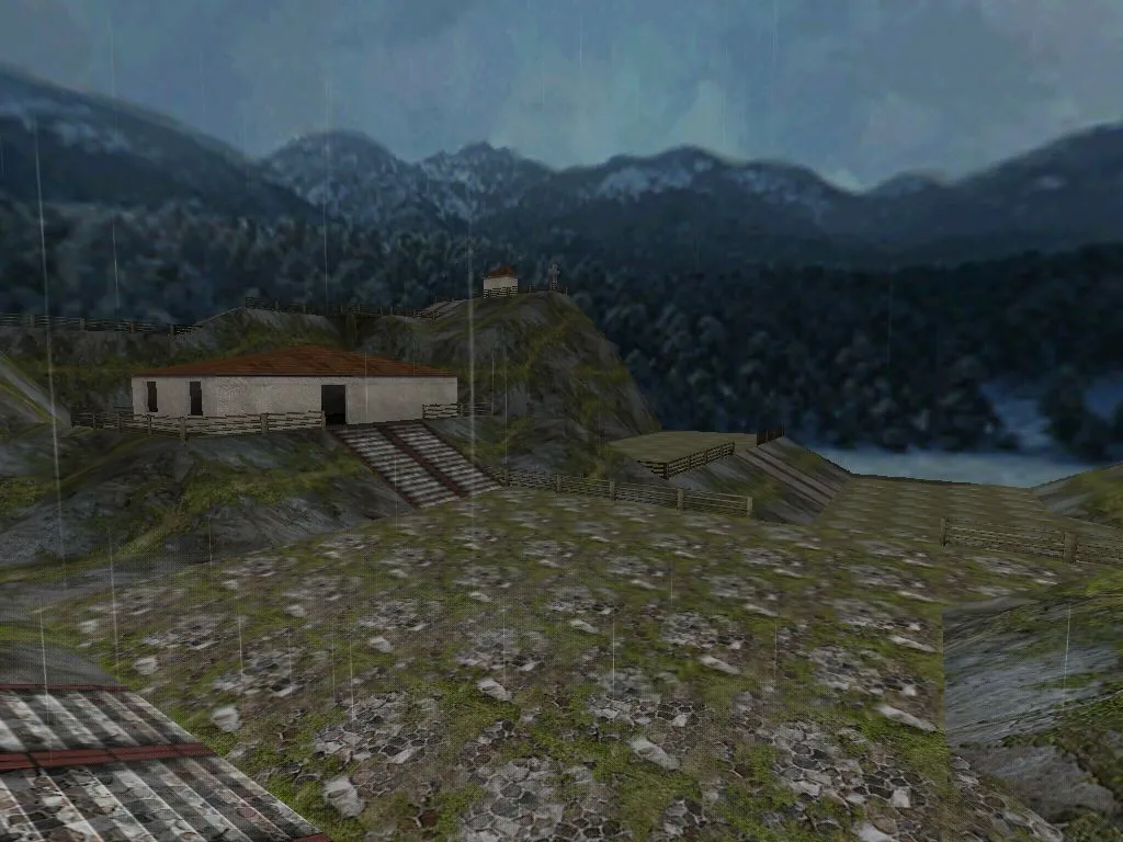 Скачать Карта de_peaks для CS 1.6: Тактический анализ и особенности - Скриншот