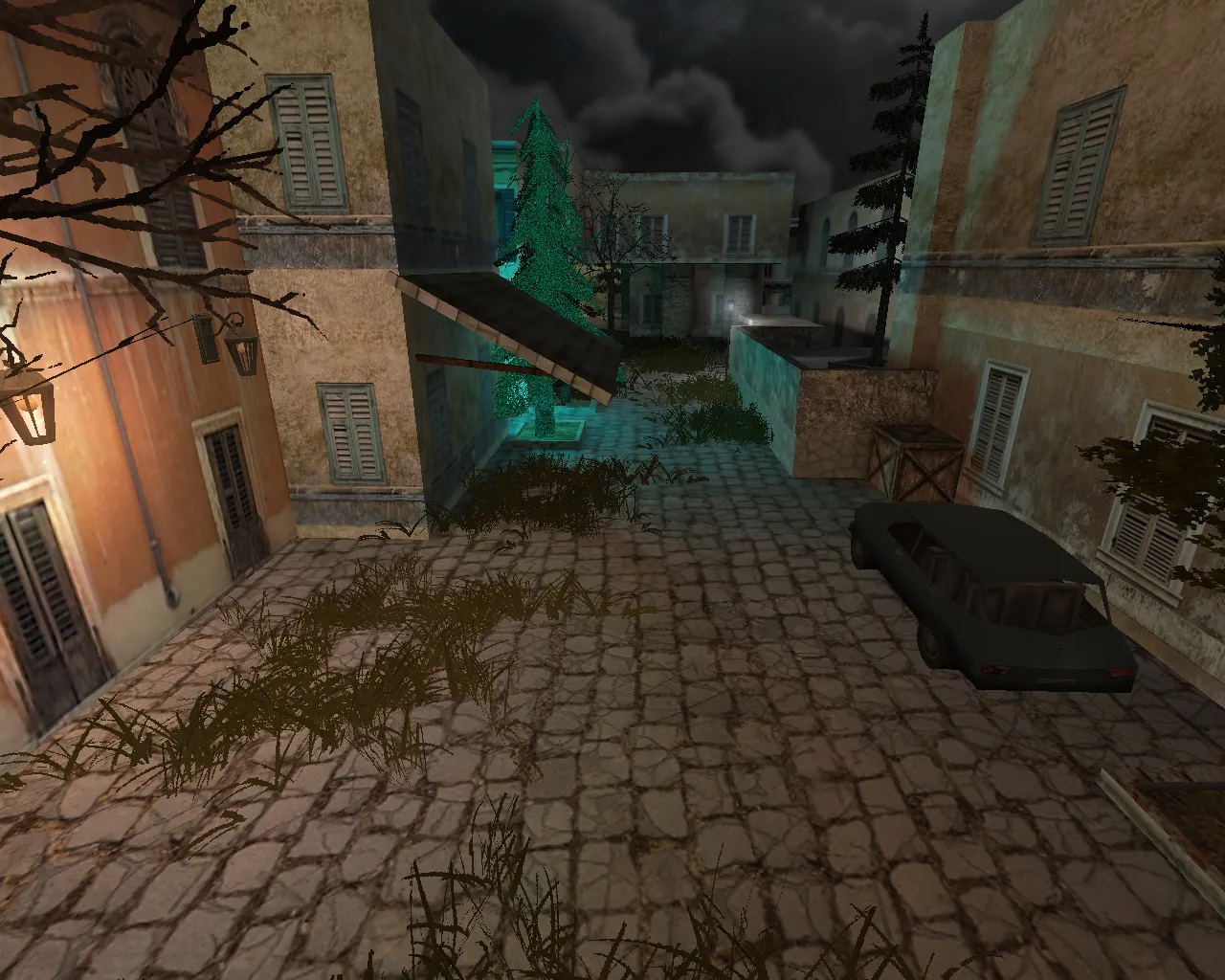 Скачать Карта de_midnight_13th для CS 1.6: тактические особенности и баланс сторон - Скриншот